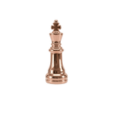 King Chess Piece – 14K Gold Threadless/Threaded End - piercing - zone.com