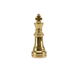 King Chess Piece – 14K Gold Threadless/Threaded End - piercing - zone.com