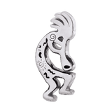 Kokopelli – 14K Gold Threadless/Threaded End - piercing - zone.com