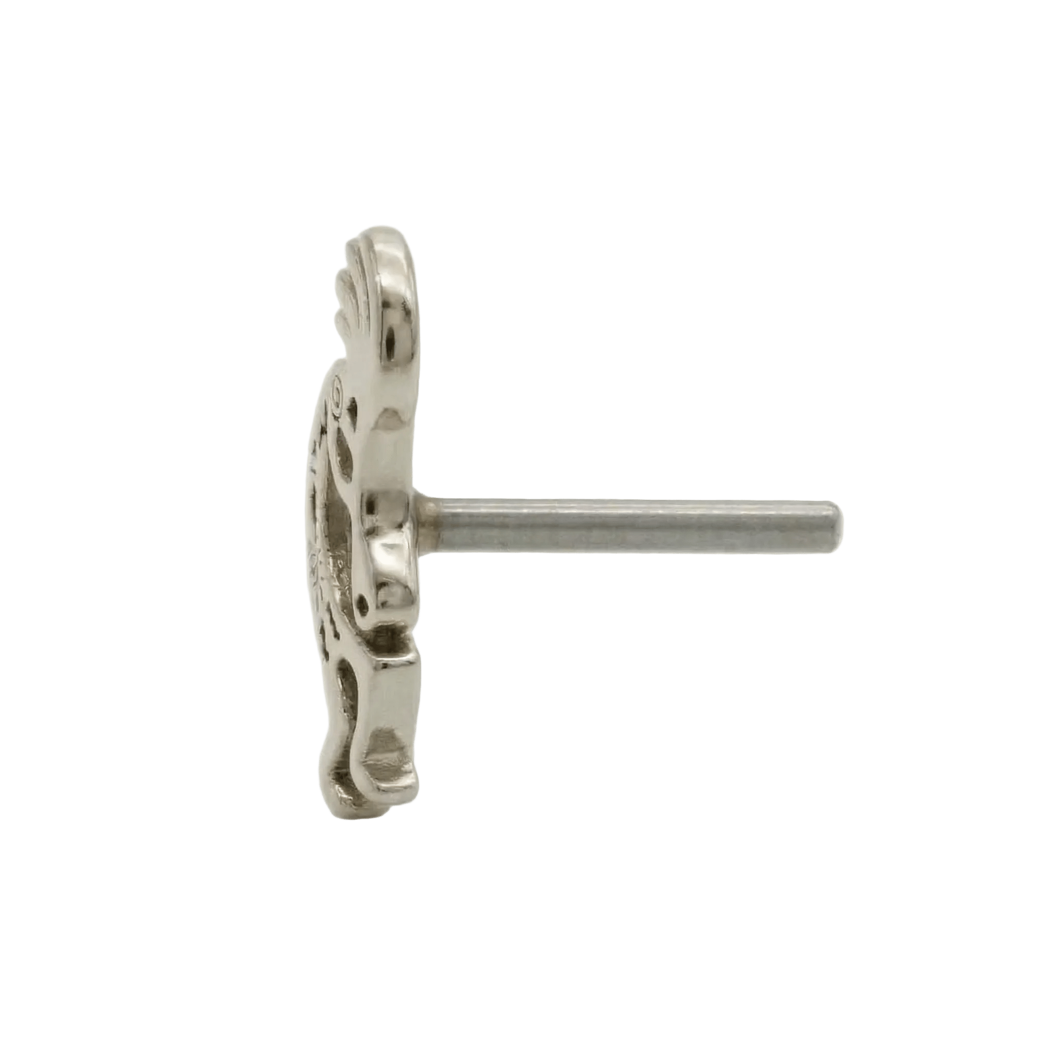 Kokopelli – 14K Gold Threadless/Threaded End - piercing - zone.com