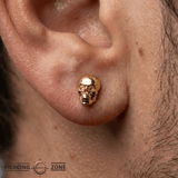 Kranion - 18K Gold Threadless/Threaded End - piercing-zone.com