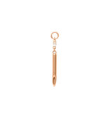 Kulture – CZ Needle Charm – 14K Gold - piercing - zone.com