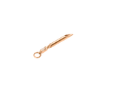Kulture – CZ Needle Charm – 14K Gold - piercing - zone.com