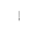 Kulture – Needle Silhouette – 14K Gold Threadless End - piercing - zone.com