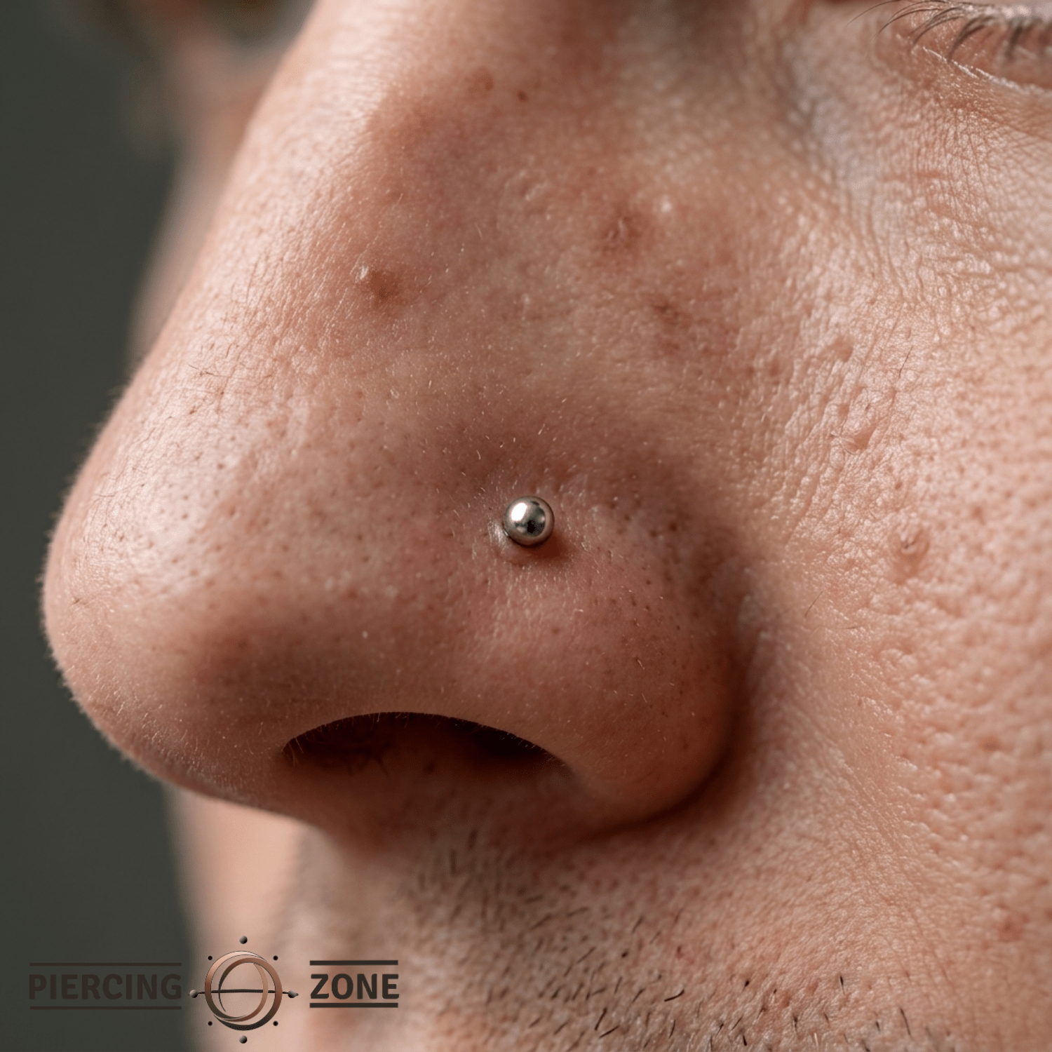 Labret - 14K Gold Internally Threaded Labret Post - piercing - zone.com