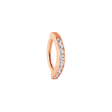 Lady Maeve – 14K & 18K Gold Gemstone Rook Clicker - piercing - zone.com