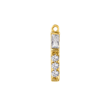 Lavanda – 14K & 18K Gold Gemstone Charm
