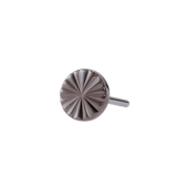 Lazer Disk – Black Rhodium Finish – 14K Gold Threadless End - piercing - zone.com