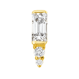 Leanna – 14K Gold Threadless/Threaded End - piercing-zone.com