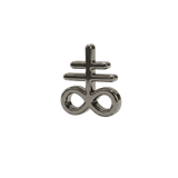 Leviathan Cross – 14K Gold Threadless/Threaded End - piercing - zone.com