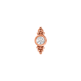 Lily – 14K Gold Threadless/Threaded End