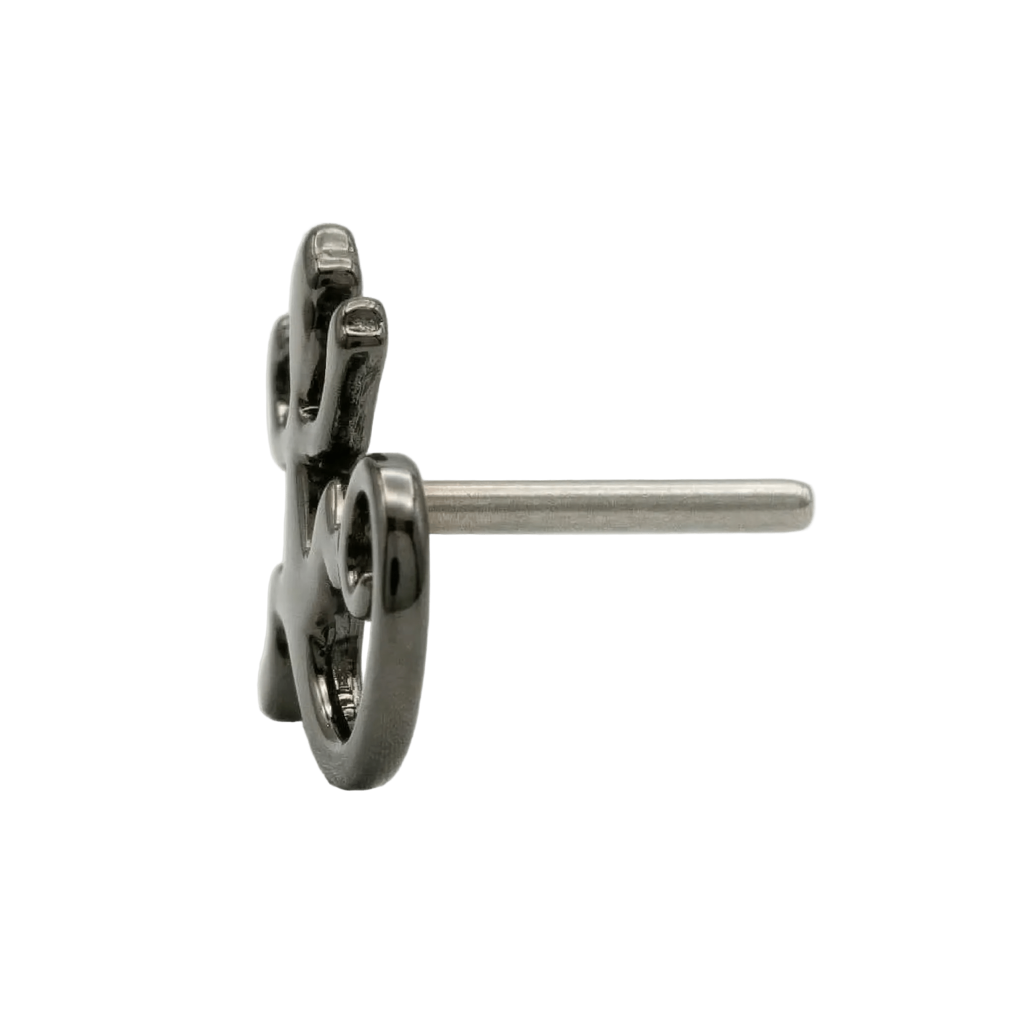 Lizard – 14K Gold Threadless/Threaded End - piercing - zone.com