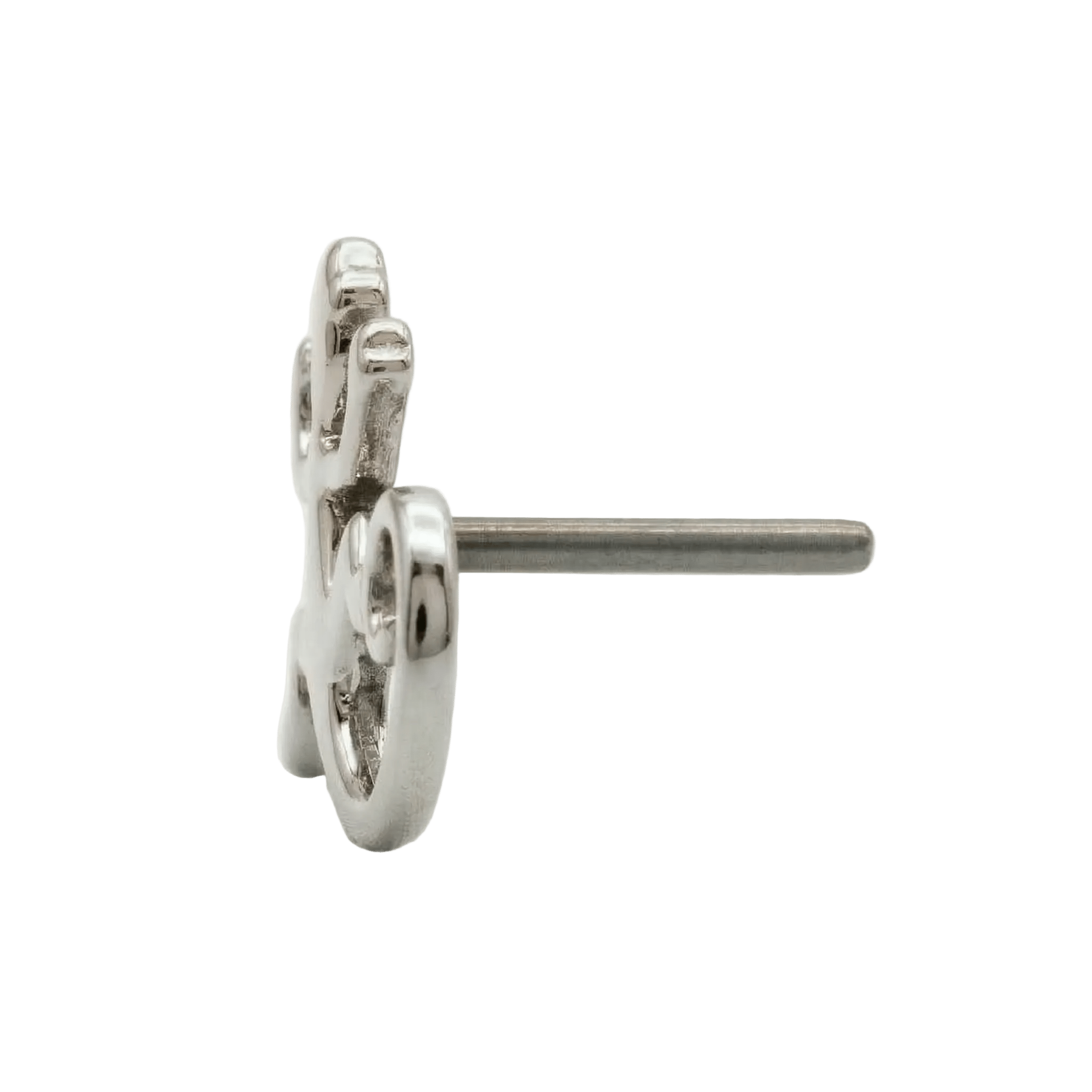 Lizard – 14K Gold Threadless/Threaded End - piercing - zone.com