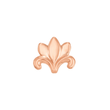 Lotus – 14K Gold Threadless End - piercing - zone.com