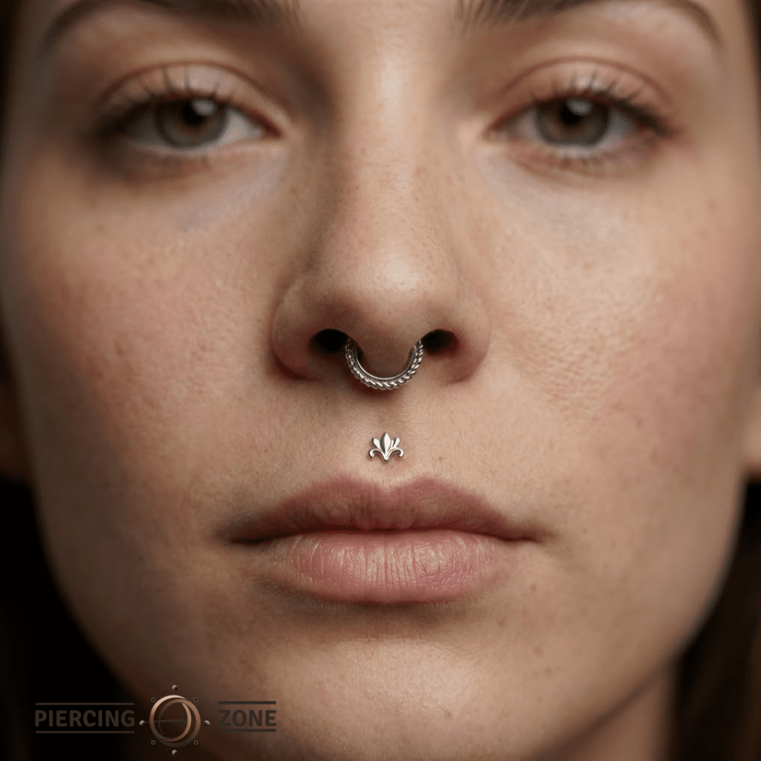 Lotus – 14K Gold Threadless/Threaded End - piercing - zone.com