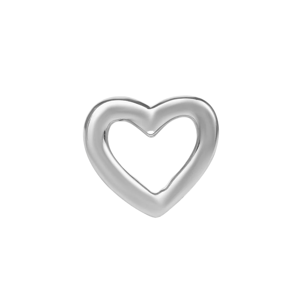 Love Symbol – 14K Gold Threadless End - piercing - zone.com