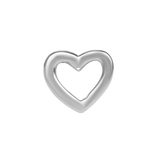 Love Symbol – 14K Gold Threadless End - piercing - zone.com