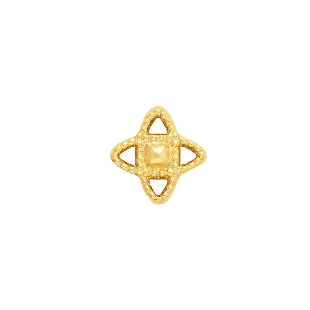 Luma – 14K Gold Threadless/Threaded End - piercing - zone.com