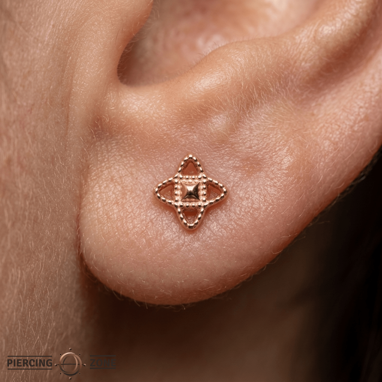 Luma – 14K Gold Threadless/Threaded End - piercing - zone.com