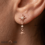 Lumina - 14K Gold Gem Threadless End - piercing - zone.com