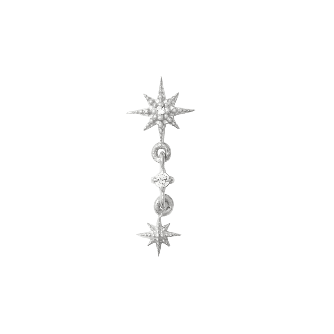 Lumina - 14K Gold Gem Threadless End - piercing - zone.com