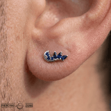 Lupine – 14K Gold Threadless/Threaded End - piercing - zone.com