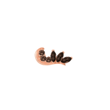 Lupine – 14K Gold Threadless/Threaded End - piercing - zone.com