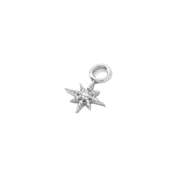 Lustre Charm - 14K Gold Gem Charm - piercing - zone.com