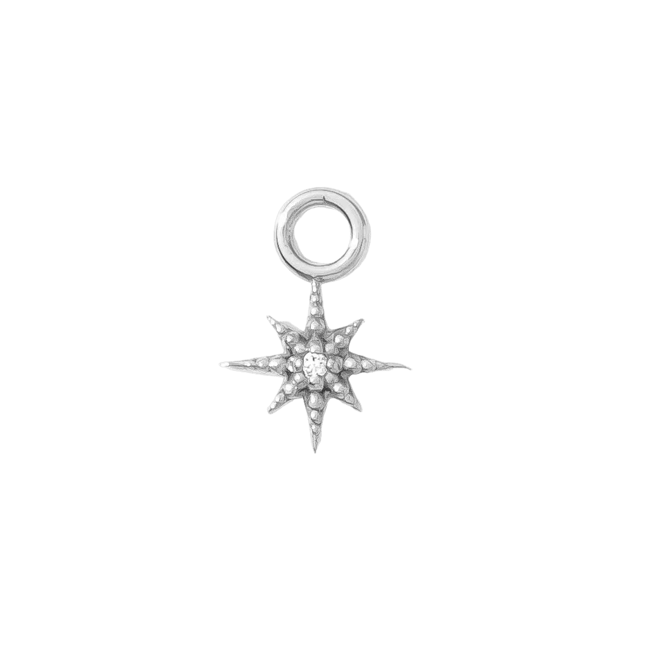 Lustre Charm - 14K Gold Gem Charm - piercing - zone.com
