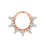 Luxor Clicker – 14K & 18K Gold - piercing - zone.com