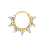 Luxor Clicker – 14K & 18K Gold - piercing - zone.com