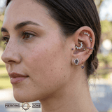 Luxor Clicker – 14K & 18K Gold - piercing - zone.com