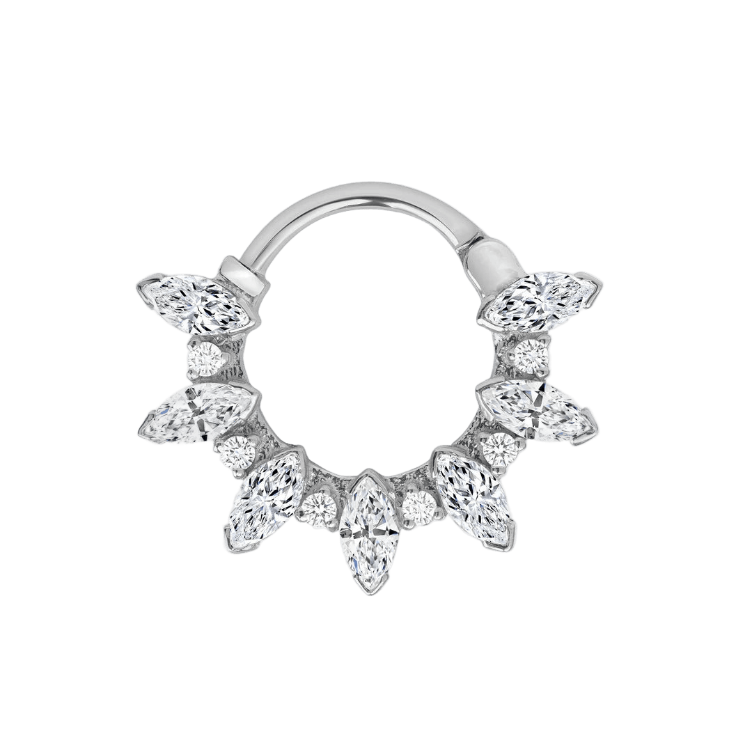 Luxor Clicker – 14K & 18K Gold - piercing - zone.com