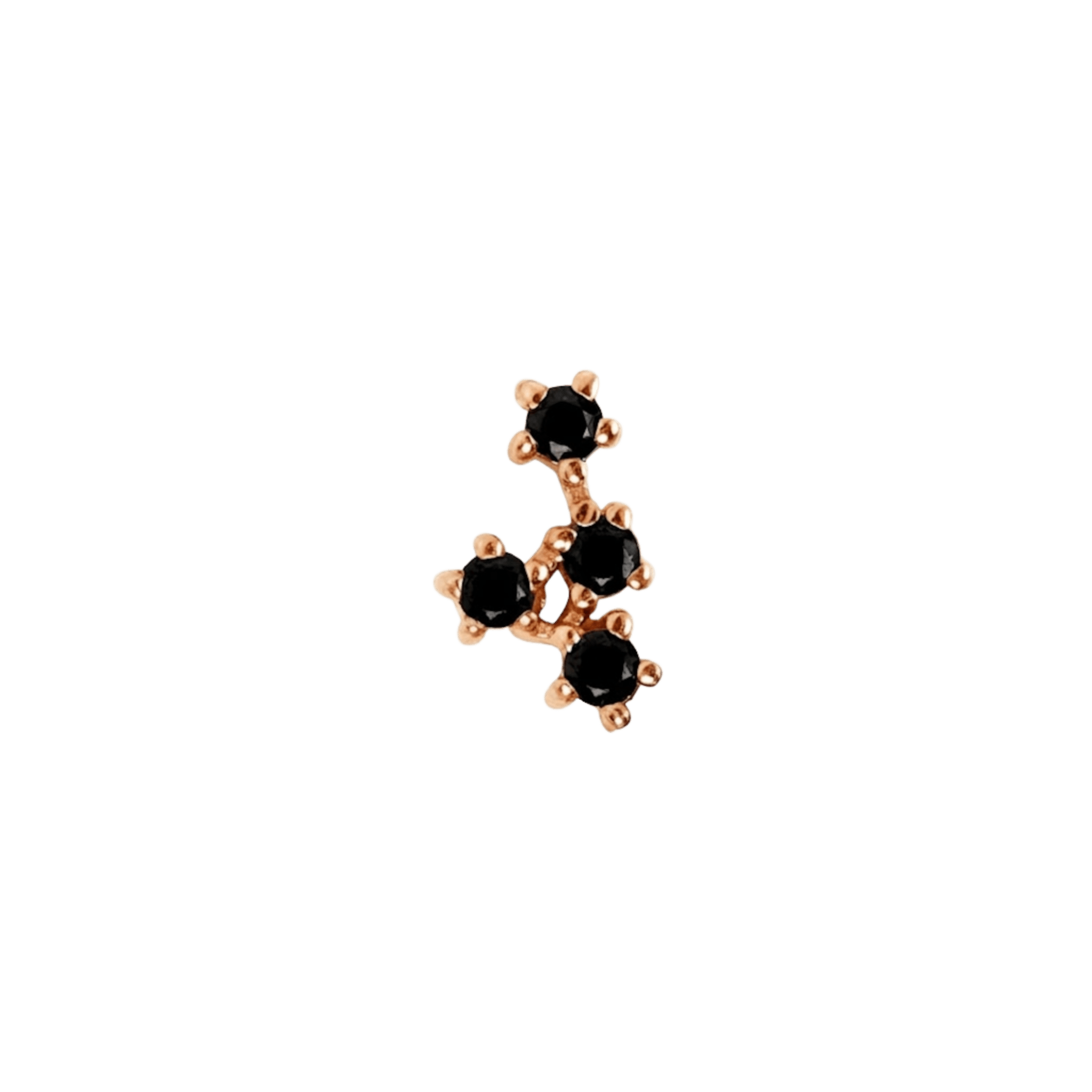 Lyra – 14K Gold Threadless/Threaded End - piercing-zone.com