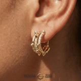 Macy Clicker – 14K & 18K Gold - piercing - zone.com