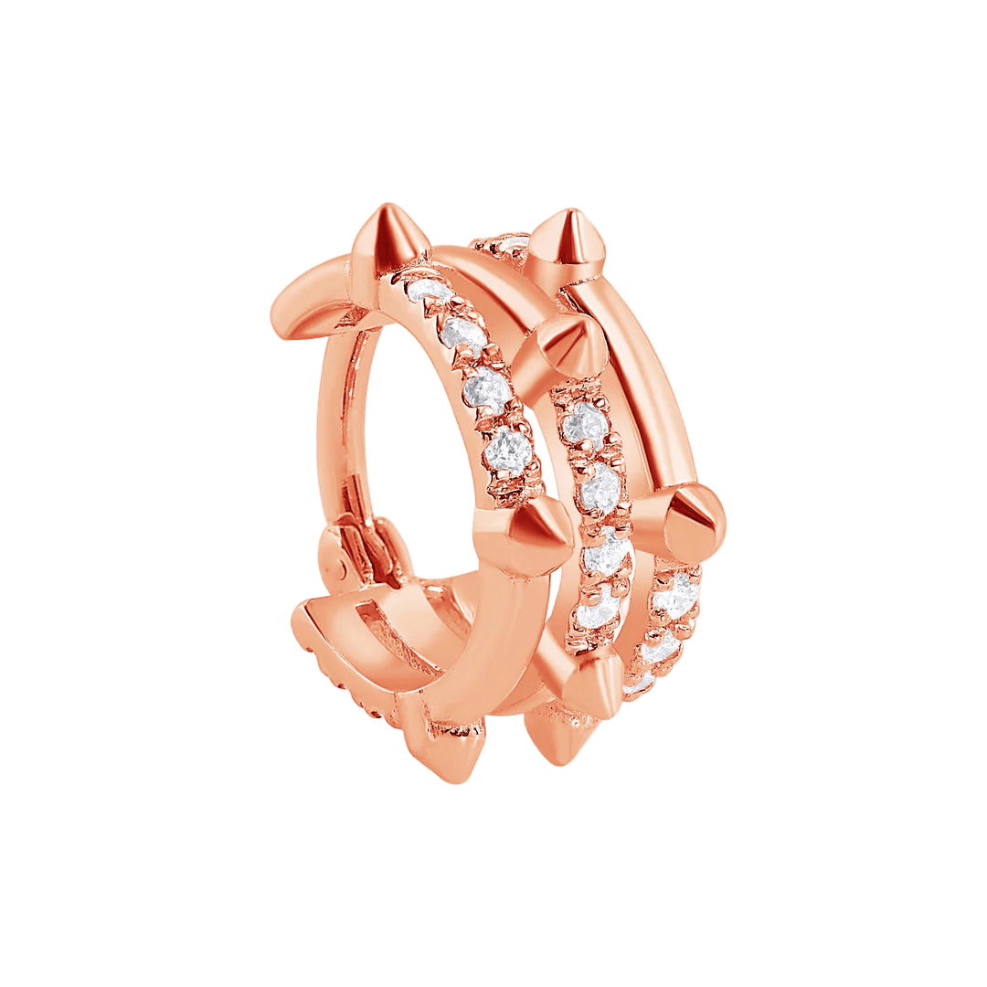 Macy Clicker – 14K & 18K Gold - piercing - zone.com