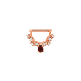 Malena Straight Clicker – 14K & 18K Gold - piercing - zone.com