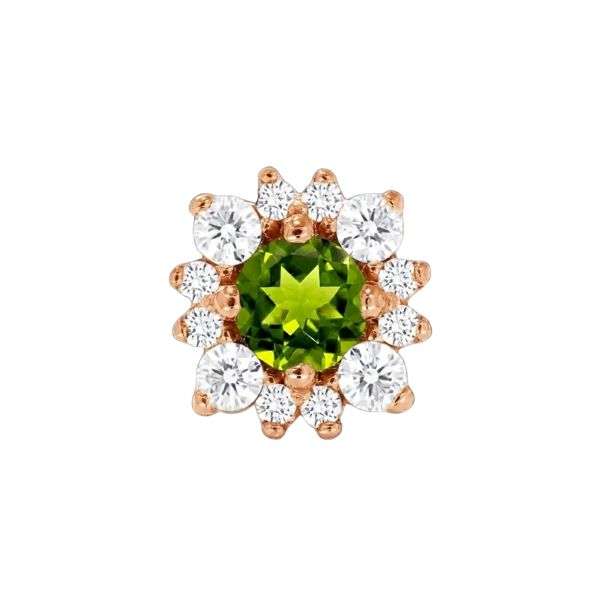 Marianna – 14K Gold Threadless/Threaded End