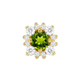 Marianna – 14K Gold Threadless/Threaded End