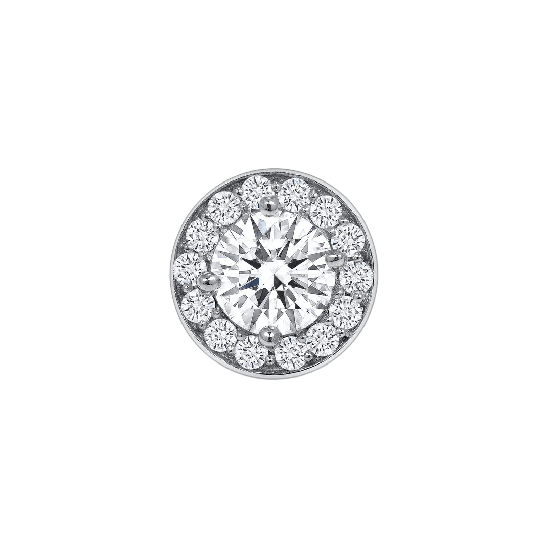 Marlena – 14K/18K Gold Multi - Stone Cluster Threadless End - piercing - zone.com