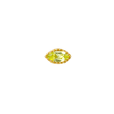 Marquis – 14K Gold Scalloped Birthstone Threadless End - piercing - zone.com