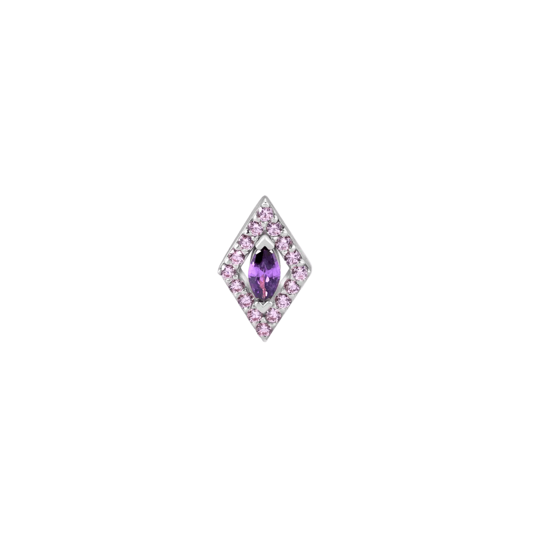 Marvella – 14K Gold Threadless/Threaded End - piercing - zone.com