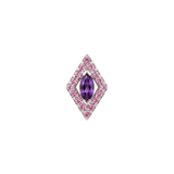 Marvella – 14K Gold Threadless/Threaded End - piercing-zone.com