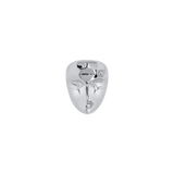 Mask – 14K Gold Threadless & Threaded End - piercing - zone.com