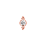 Maya – 14K Gold Threadless/Threaded End