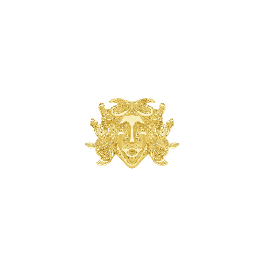 Medusa – 14K Gold Threadless & Threaded End - piercing - zone.com