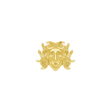 Medusa – 14K Gold Threadless & Threaded End - piercing - zone.com