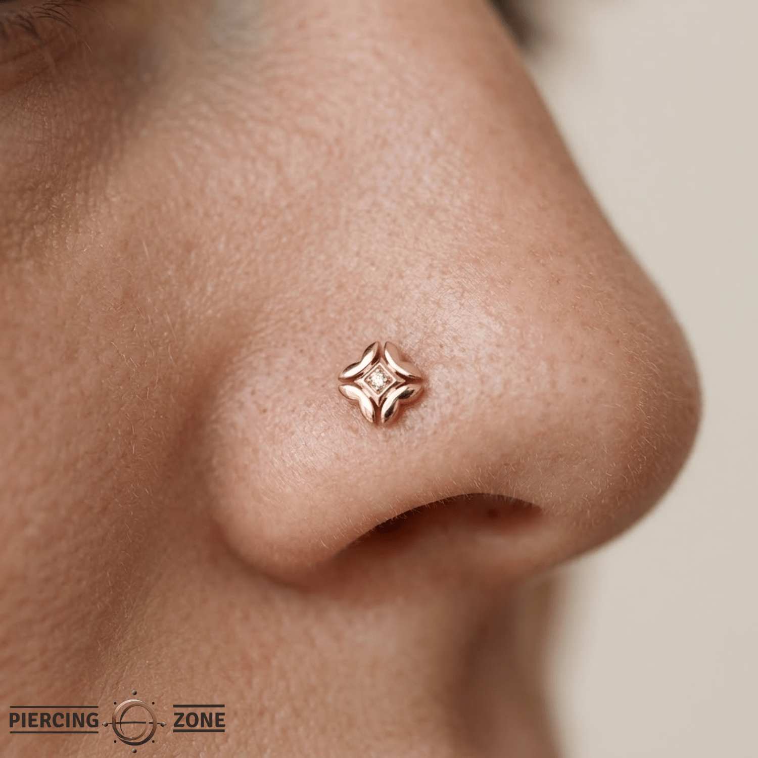 Melanie – 14K Gold Threadless/Threaded End - piercing - zone.com