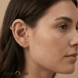 Memento Mori Straight Clicker – 14K & 18K Gold - piercing - zone.com