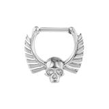 Memento Mori Straight Clicker – 14K Gold - piercing - zone.com